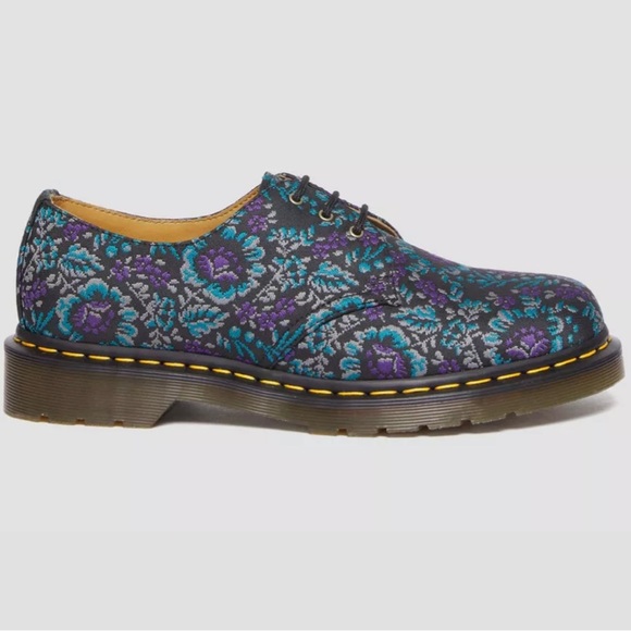 1461 Floral Jacquard Oxord Shoes - Picture 6 of 15